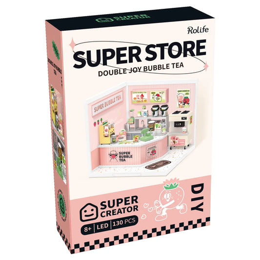 Miniature House Kit: Bubble Tea