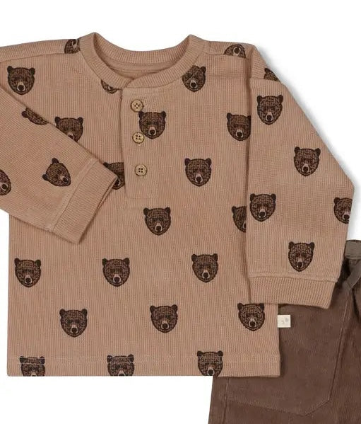 Kids Ribbed Bear Tee