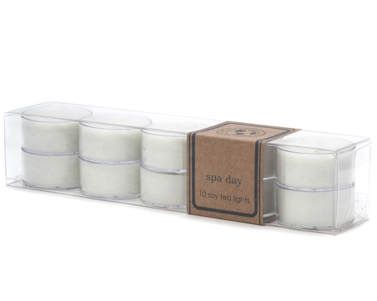 Tea Lights 10pk Spa Day