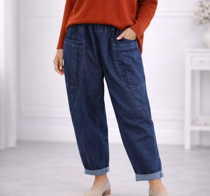 Italian Denim Cocoon Jeans