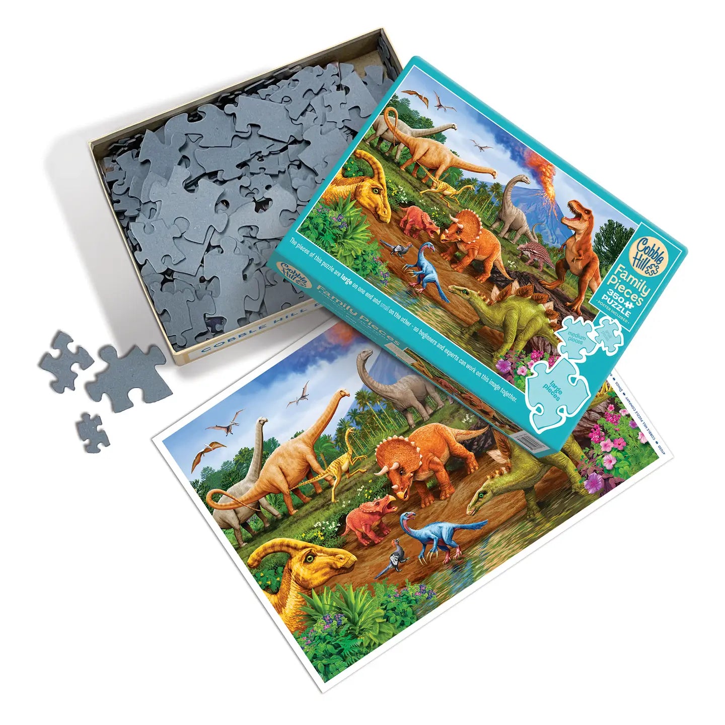 Dinos Family Puzzle 350pc