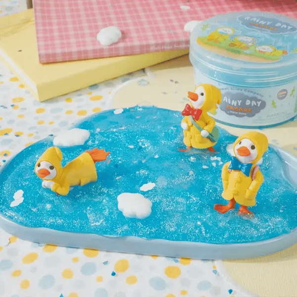 Rainy Day Parade Clear Slime