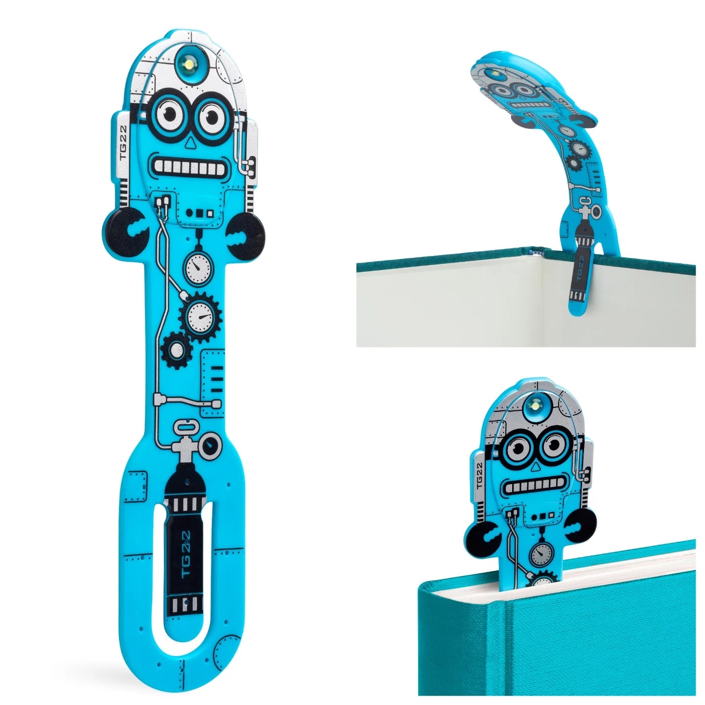 Flexilight Robot Book Light - Blue