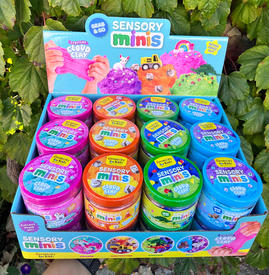 Cloud Clay Sensory Mini Play Jar