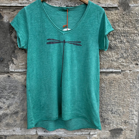 Dragonfly Tee - Green