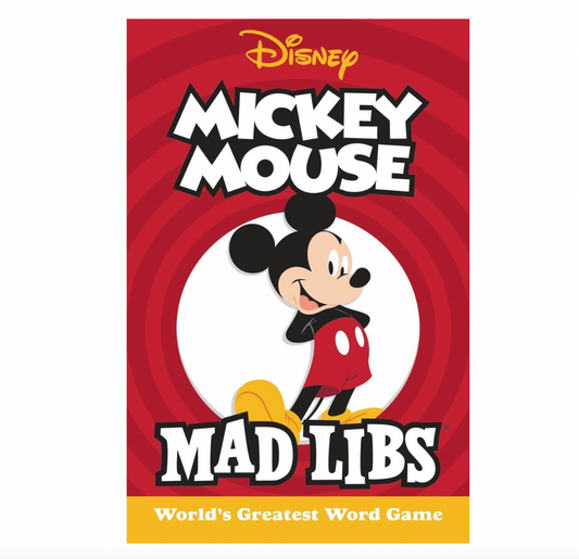 Mickey Mouse Mad Libs