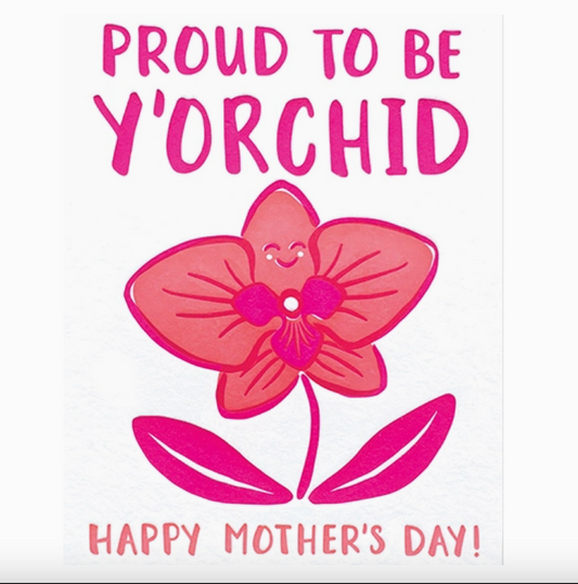 Y'Orchid Mother's Day Card
