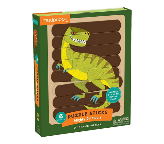 Mighty Dinosaurs Puzzle Sticks