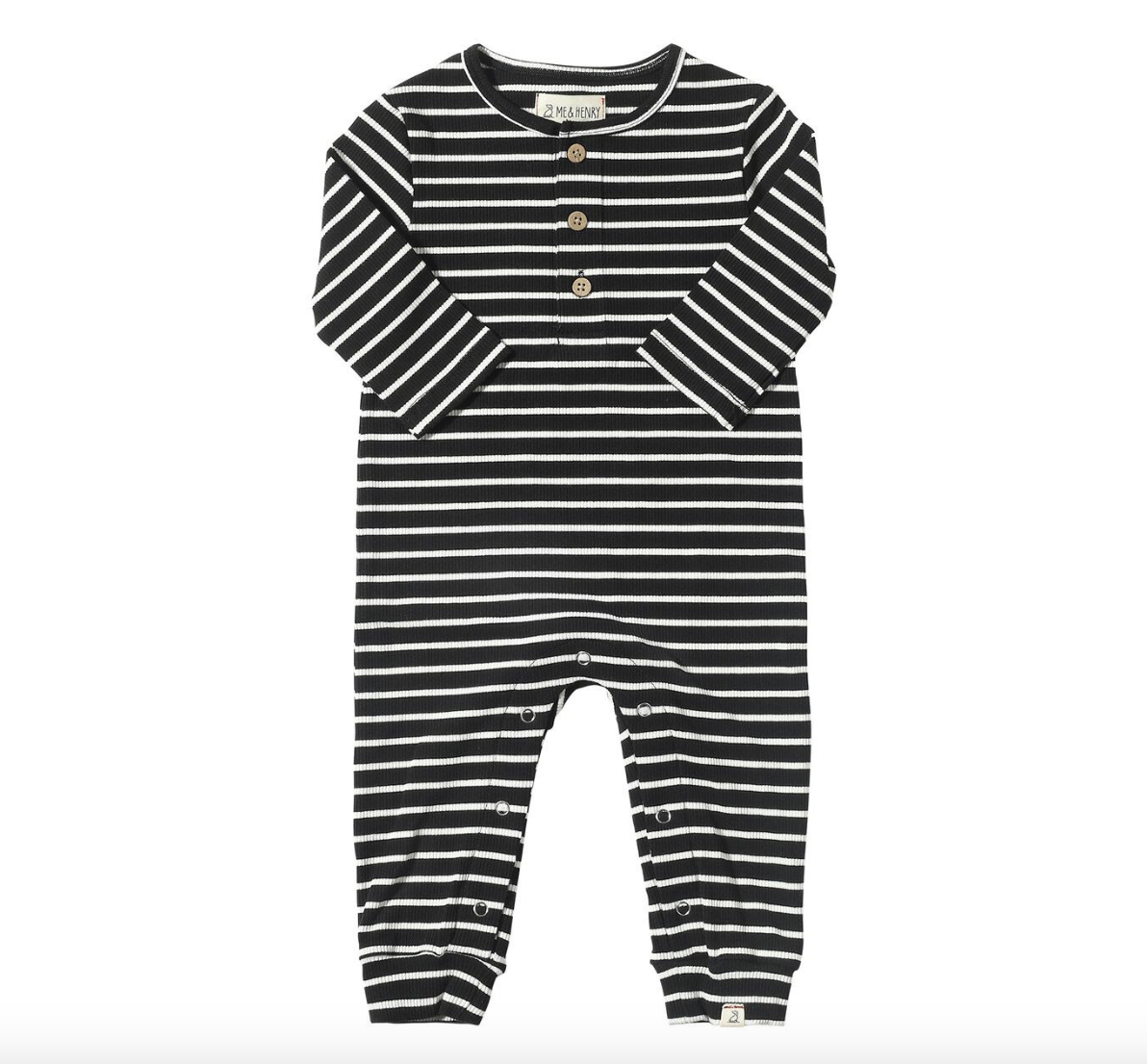 Baby Mason Ribbed Romper