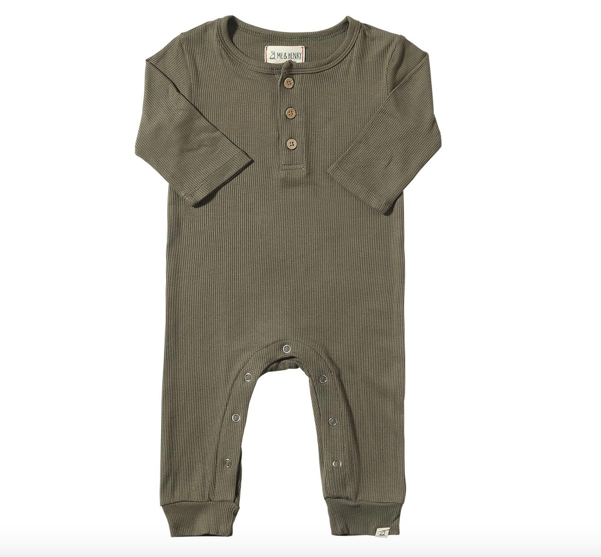 Baby Mason Ribbed Romper