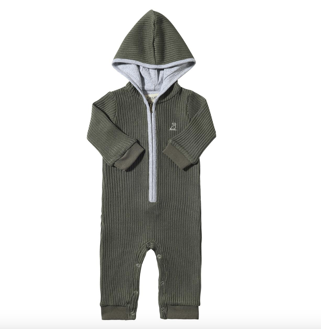 Baby Blaine Hooded Romper