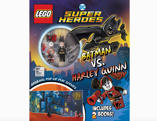 Lego Book Super Heroes Batman vs Harley Quinn