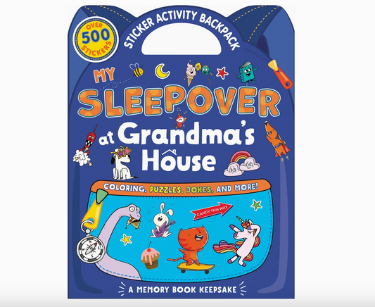 My Sleepover At Grandma's House Activity Book