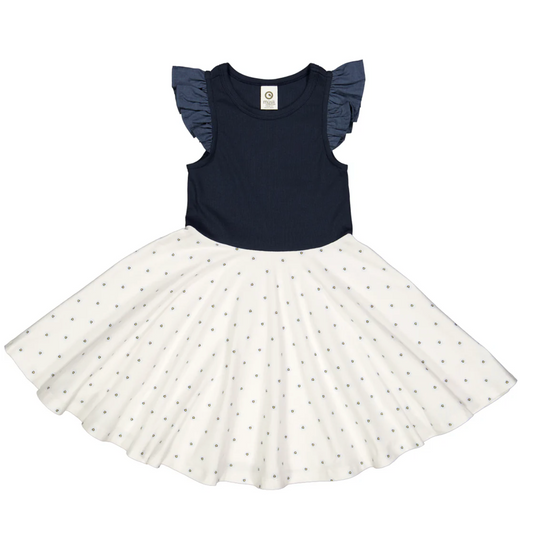 Girls Daisy Swing Dress