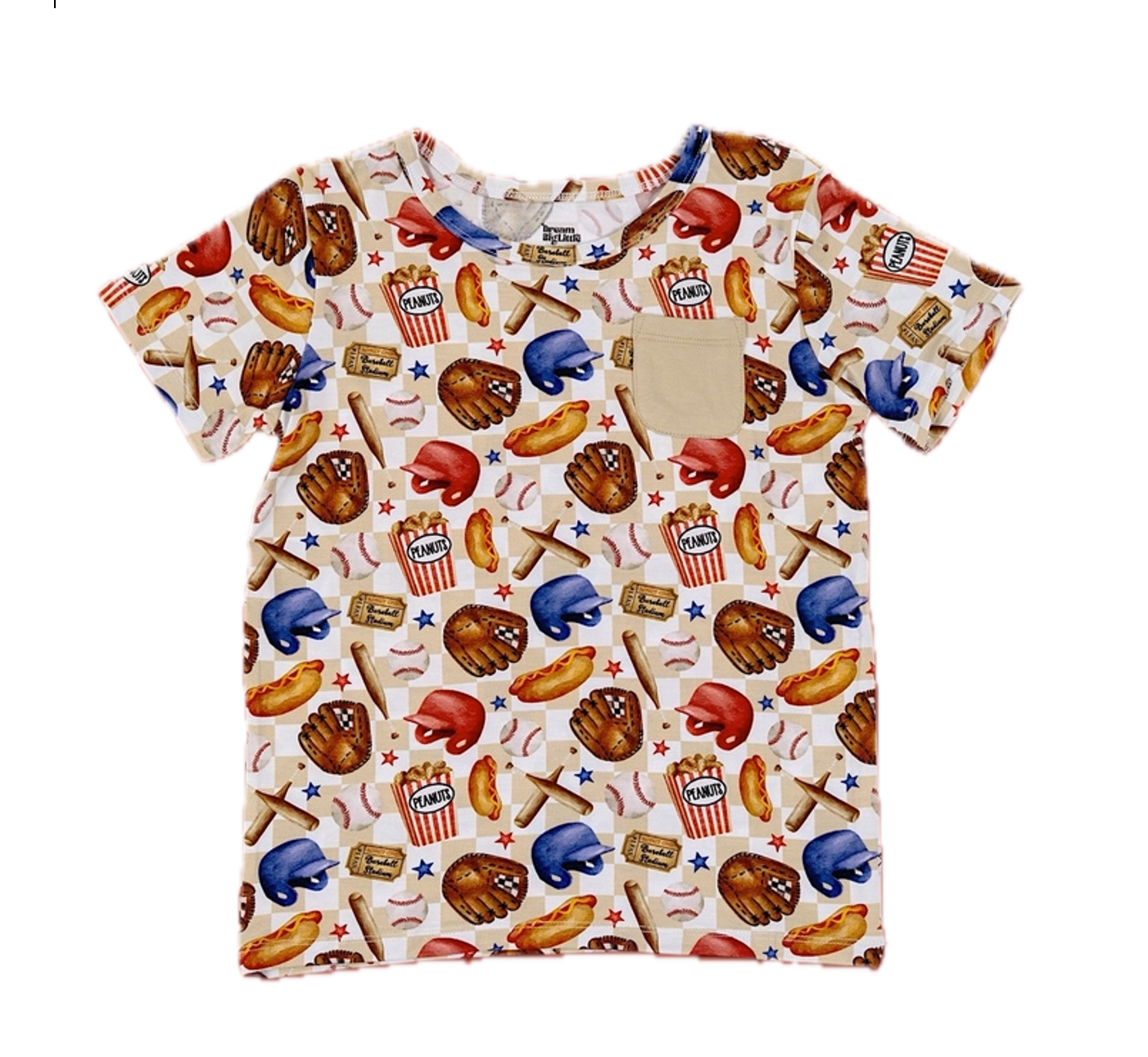 Kids Bamboo Shirt Take Me Out To the Ball Game