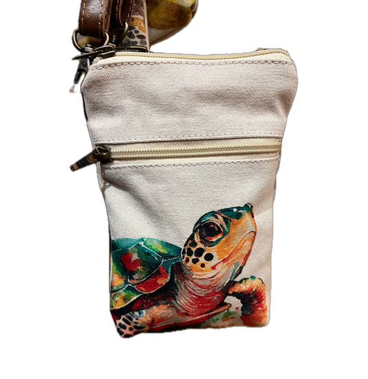 Sea Turtle Cellphone Bag