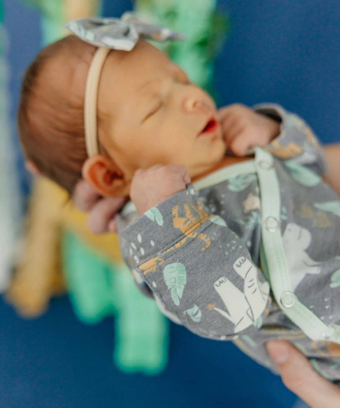 Bengal Newborn Knotted Gown