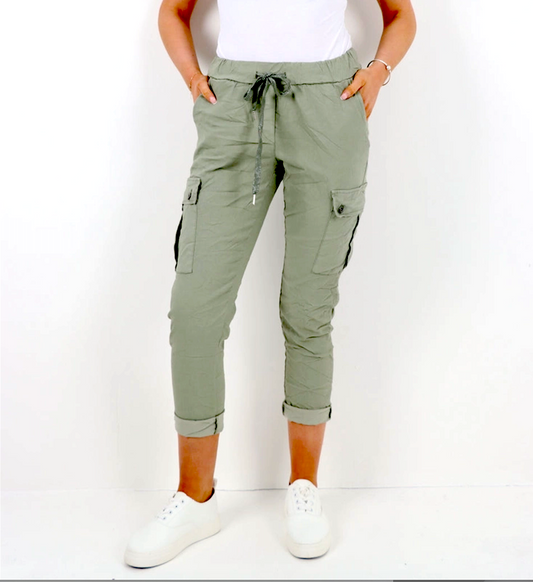 Italian Cargo Magic Pants