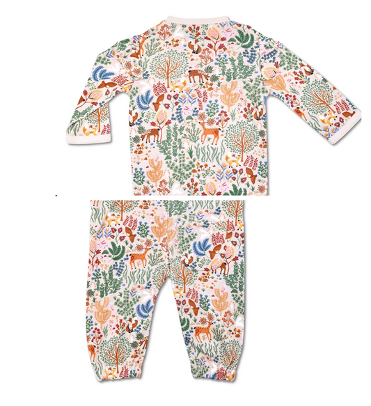 Girls Boho Woodland Bamboo Blend Pajamas