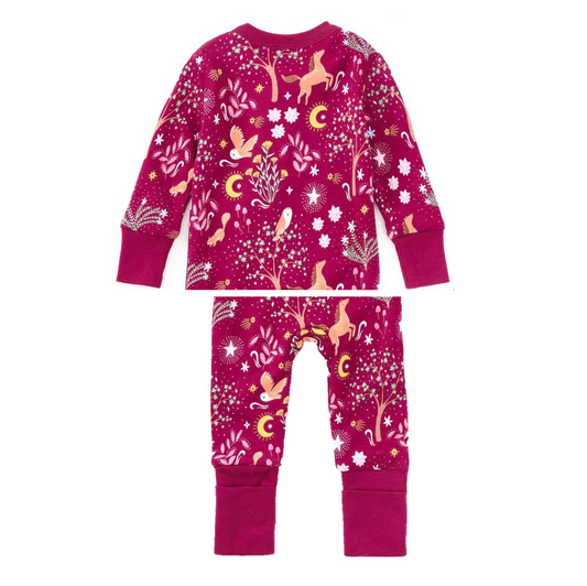 Baby Woodland Dreams Bamboo Blend Pajamas