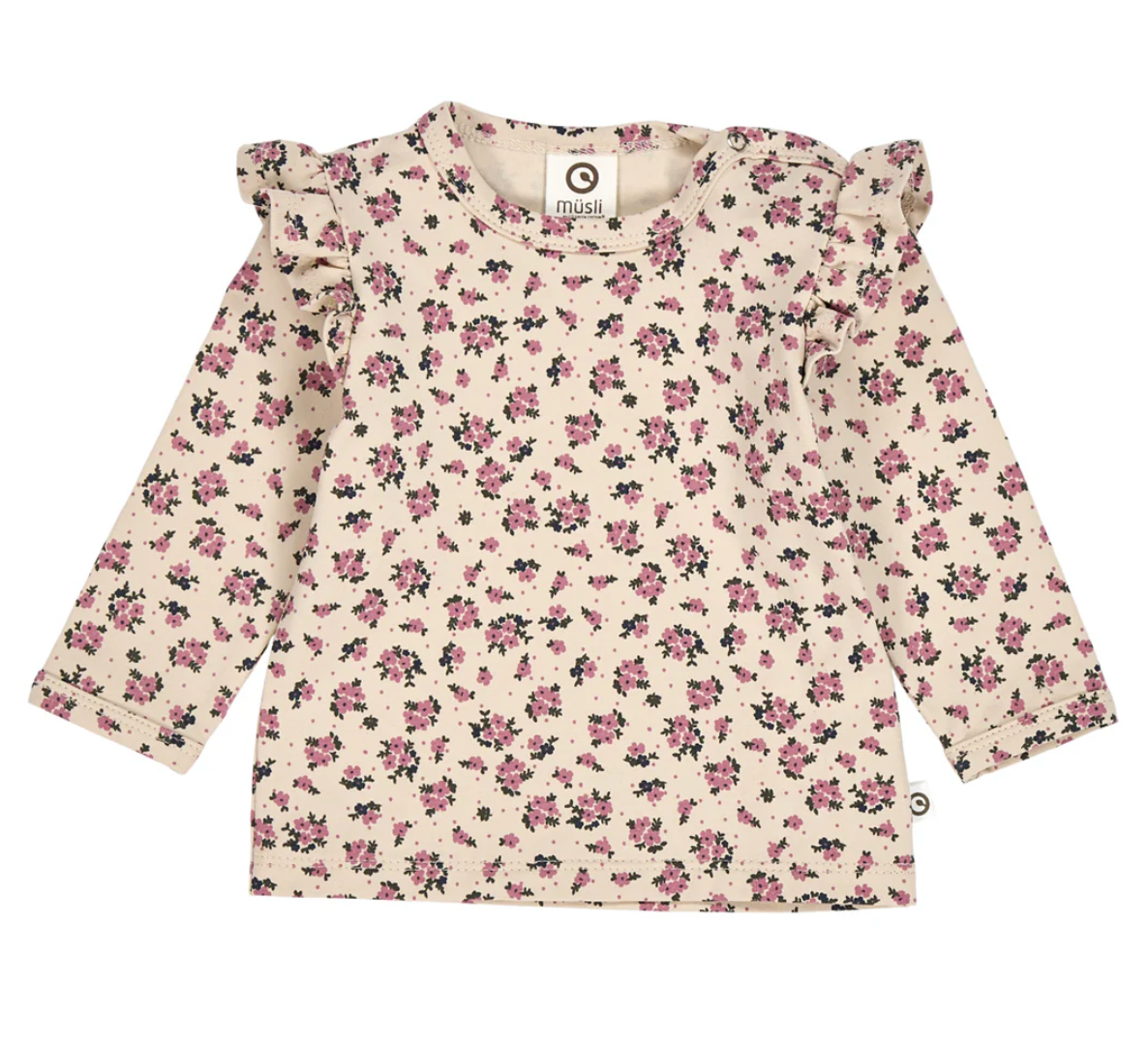 Girls Zinna Frill Long Sleeve Shirt