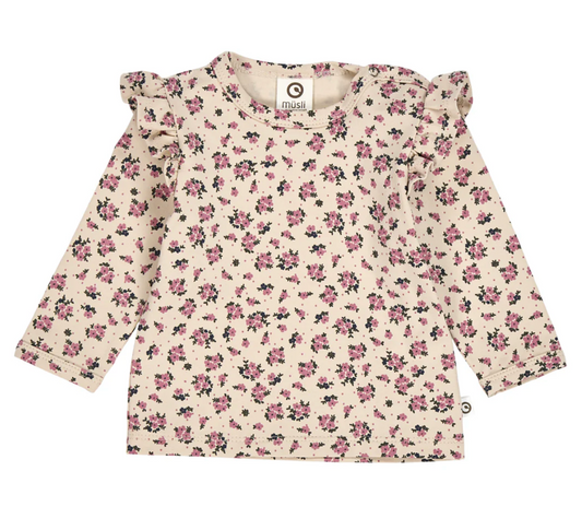 Girls Zinna Frill Long Sleeve Shirt