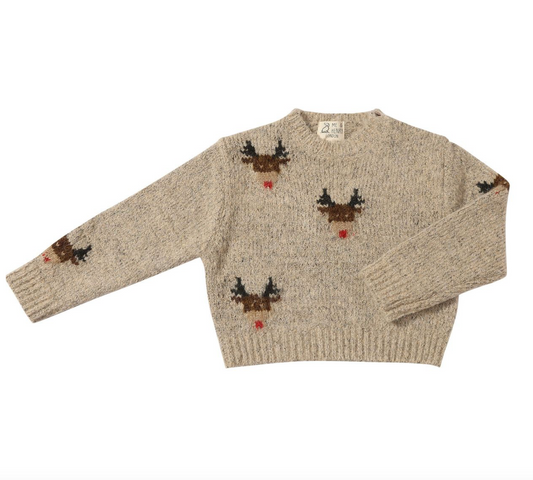 Kids Rudy Reindeer Sweater