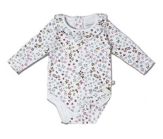 Baby Garden Ruffle Organic Onesie