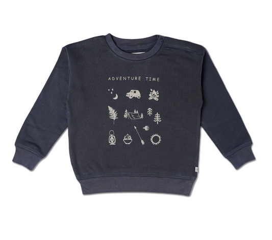 Baby Organic Fleece Adventure Sweatshirt