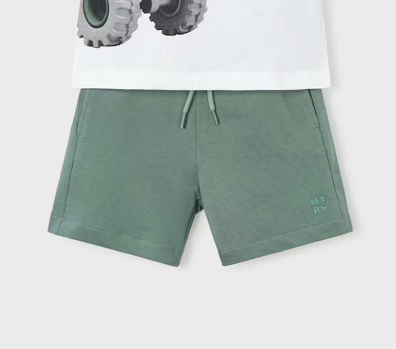 Kids Green Shorts