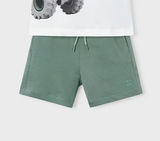 Kids Green Shorts