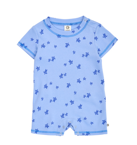Turtle Baby Shortie Romper