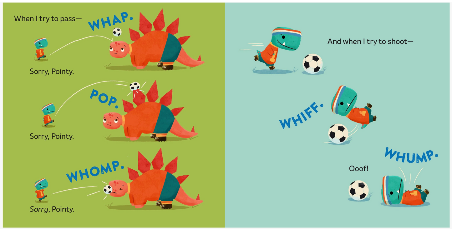 Tiny T. Rex Tries Soccer Book
