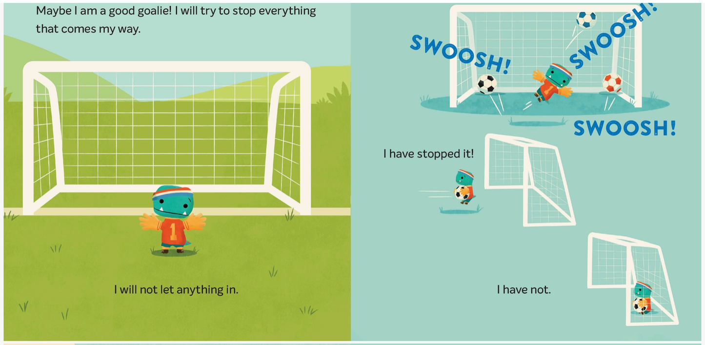 Tiny T. Rex Tries Soccer Book
