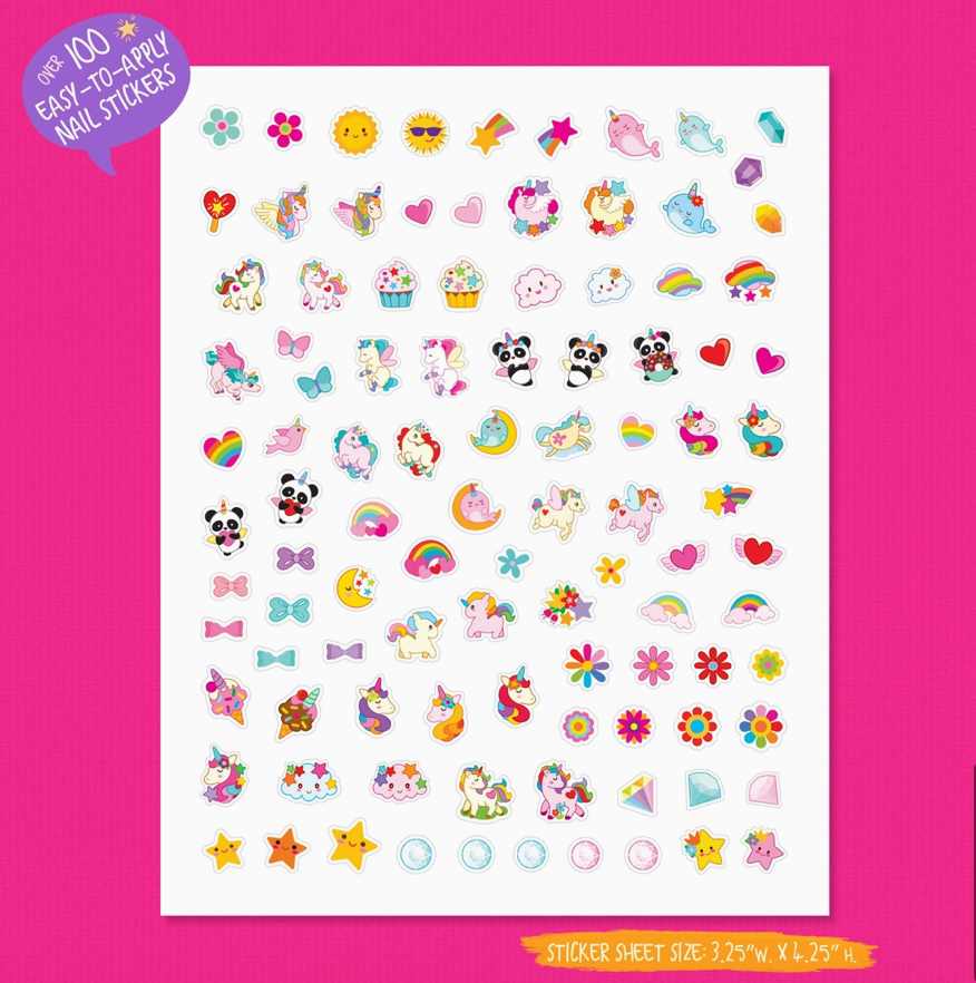 Unicorn Cutie Chic Nail Stickers