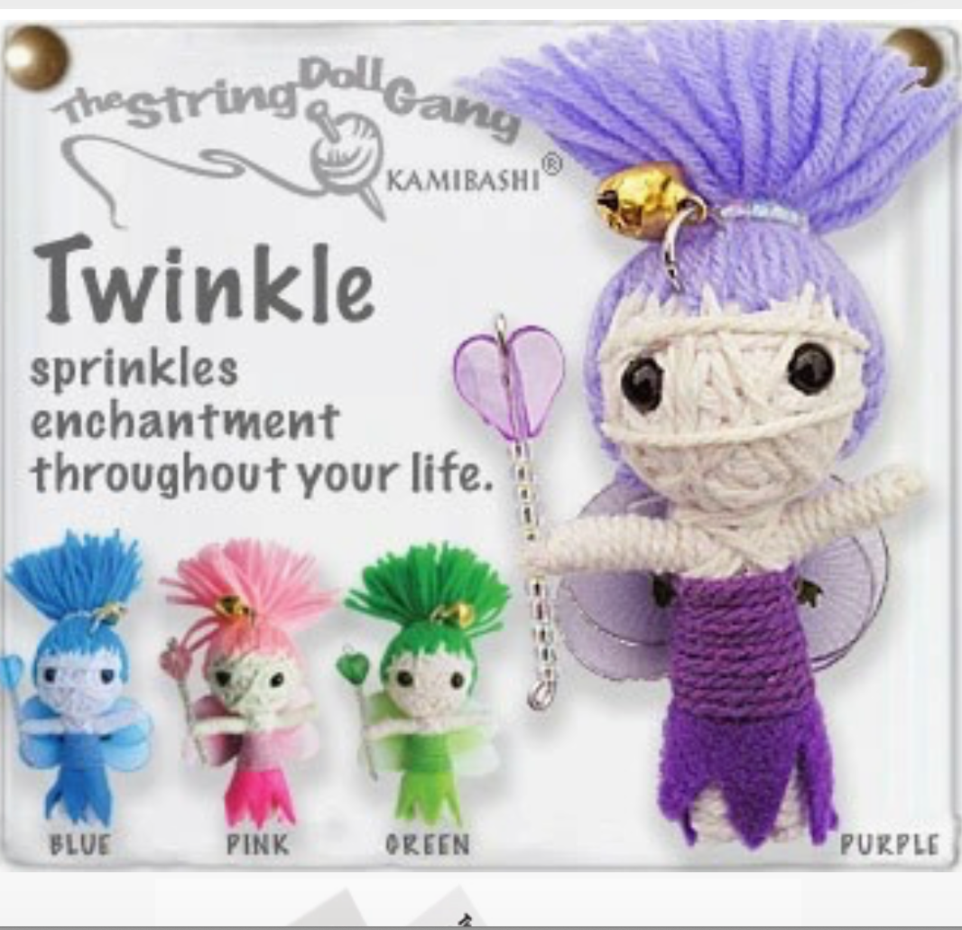 Twinkle the Fairy String Doll Keychain