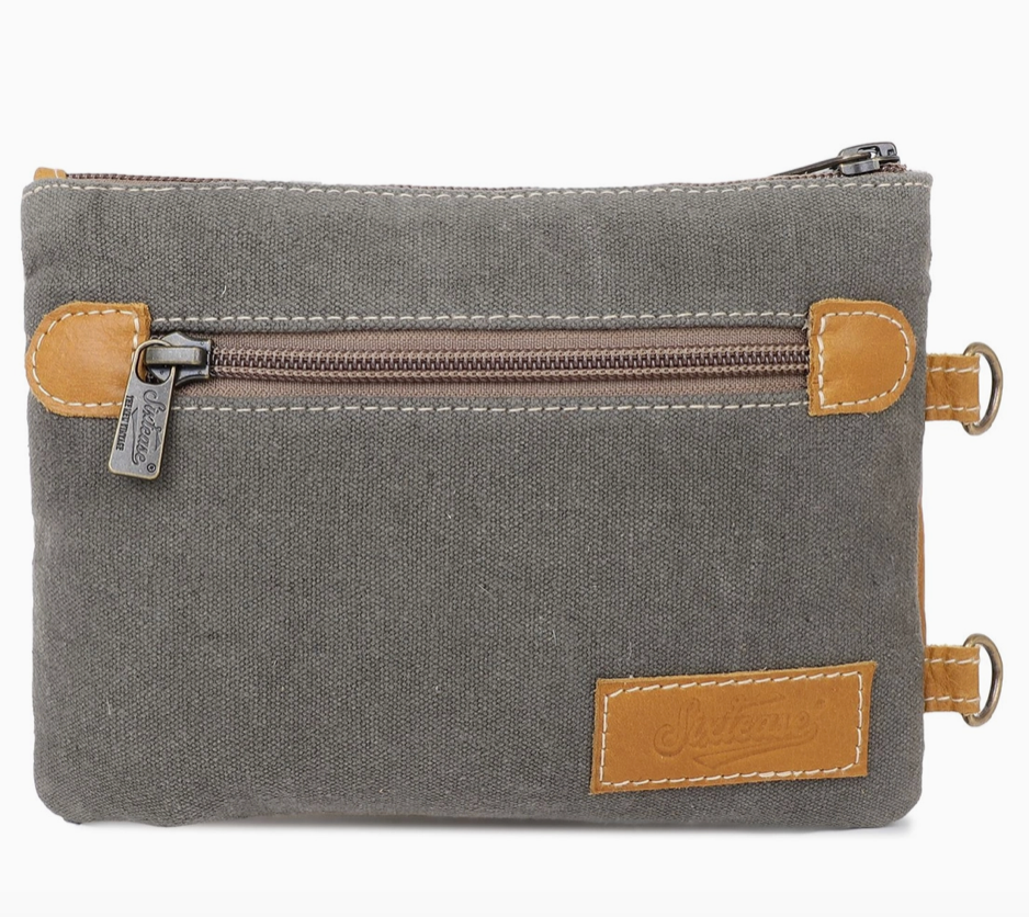 Women's Small Crossbody Bag - Mustard Floral