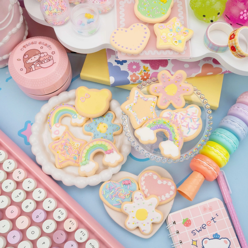 Play & Display Sugar Cookie Deco Dough Diy Craft Kit