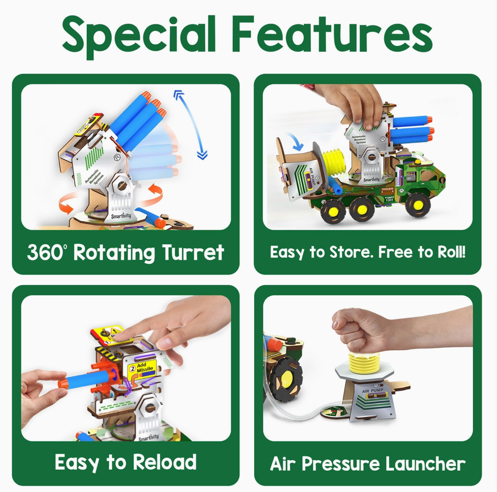Smartivity DIY Missile Truck