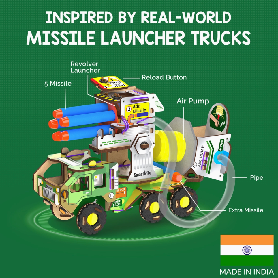 Smartivity DIY Missile Truck