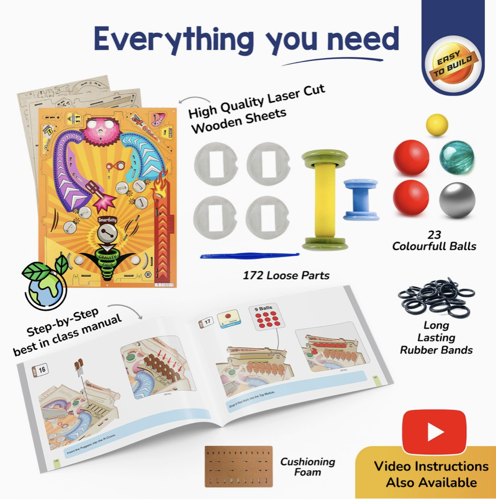 Smartivity DIY Pinball Machine