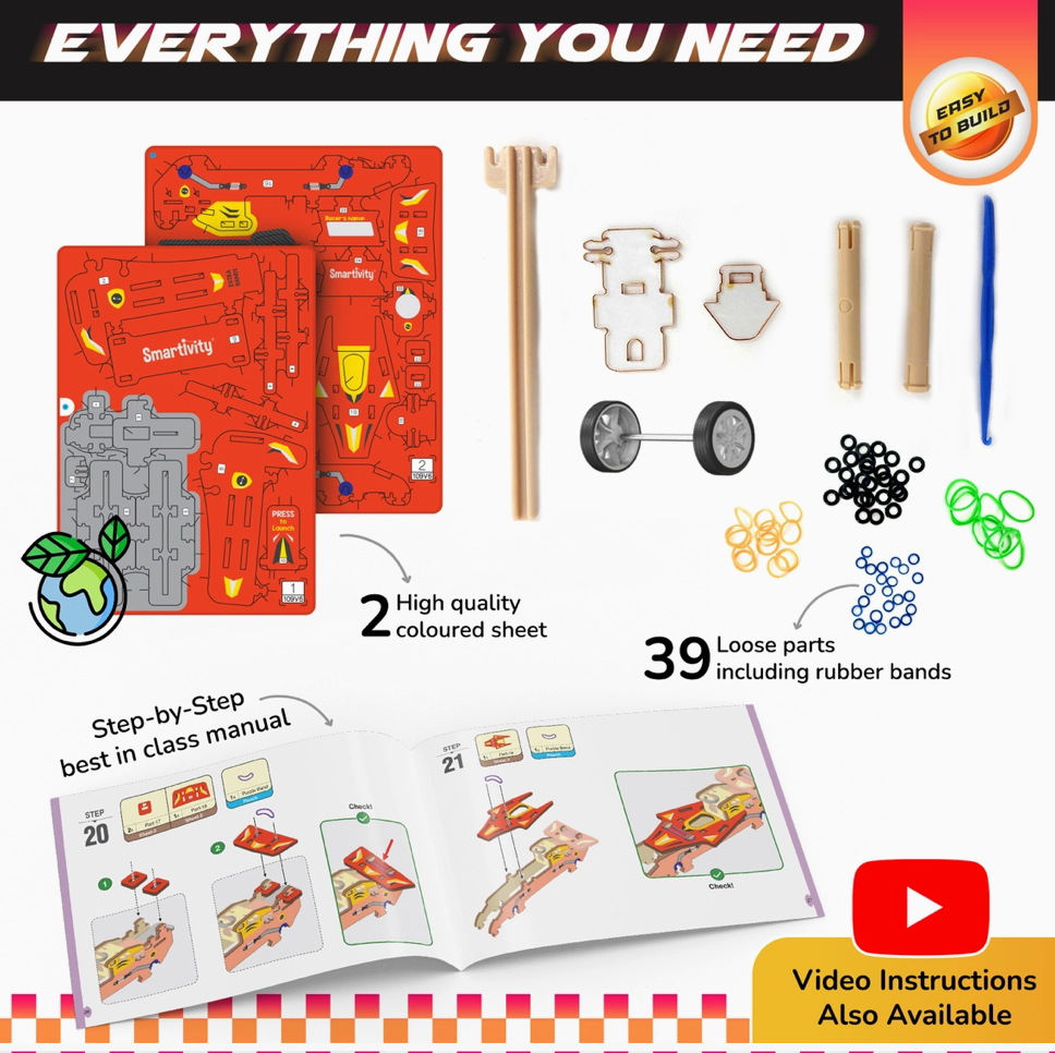 Smartivity DIY Speedster Car