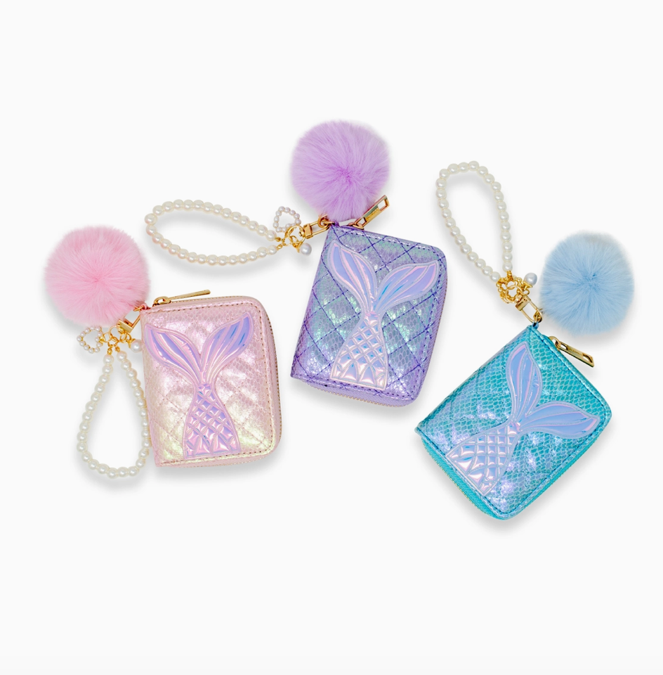 Girls Wallet Mermaid Tail