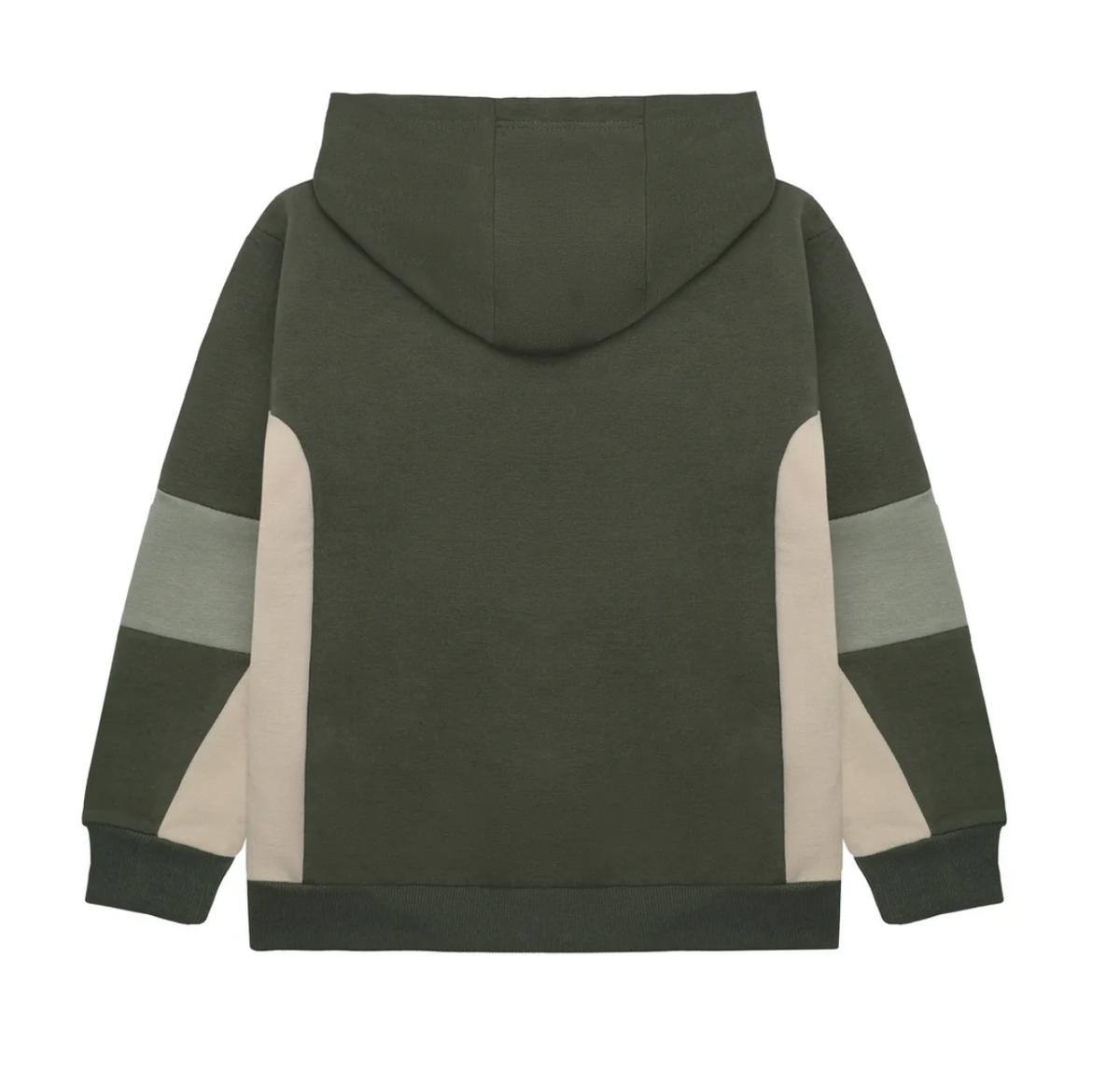 Boys Colorblock Zip Sweatshirt