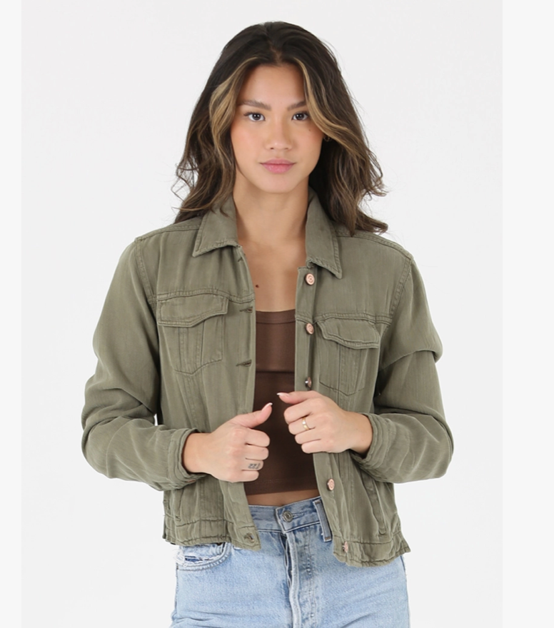 Tencel Denim Jacket