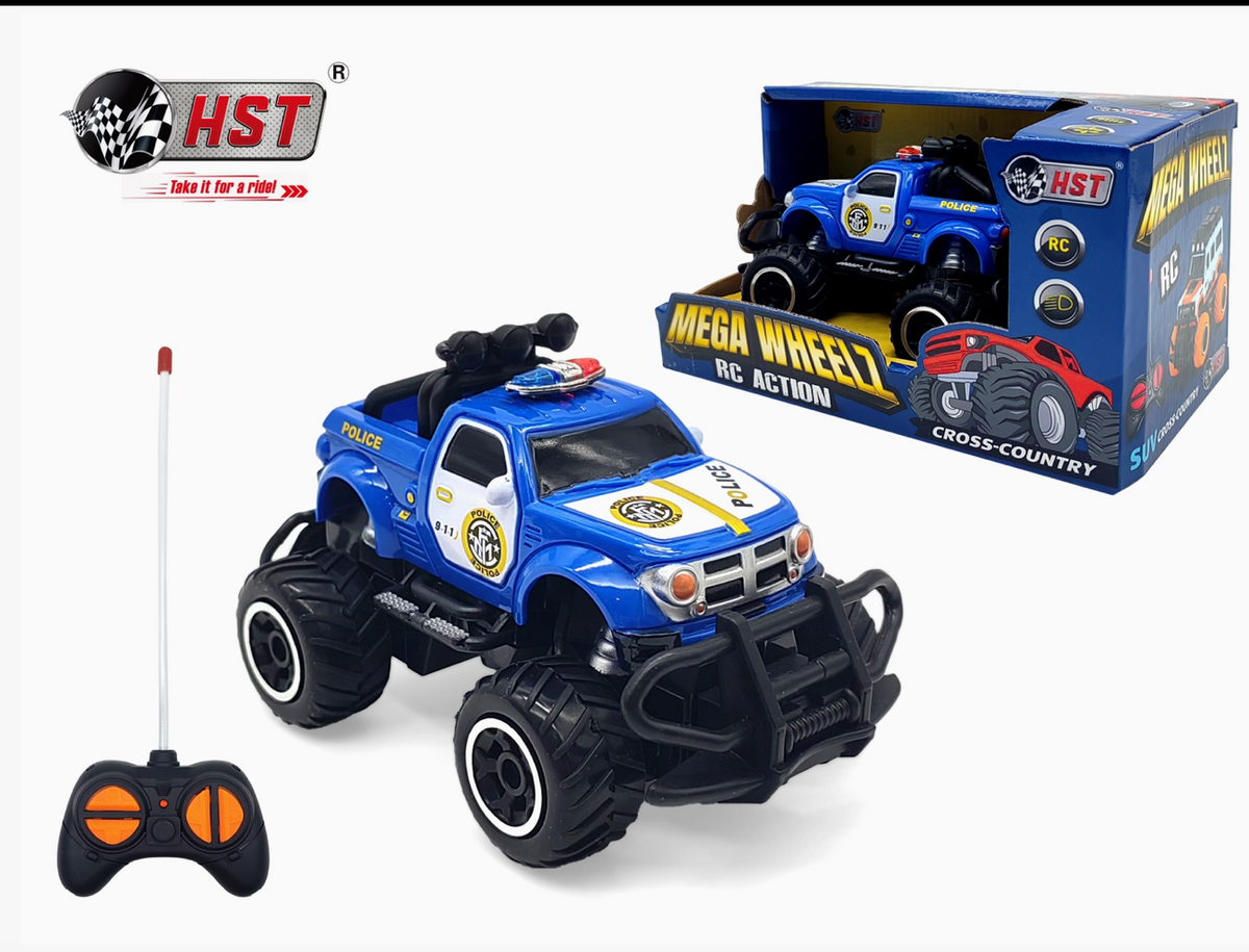 Mega Monster Wheels Remote Control Truck
