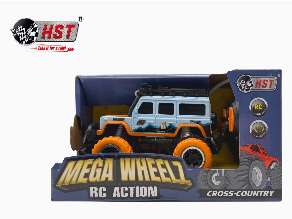 Mega Monster Wheels Remote Control Truck