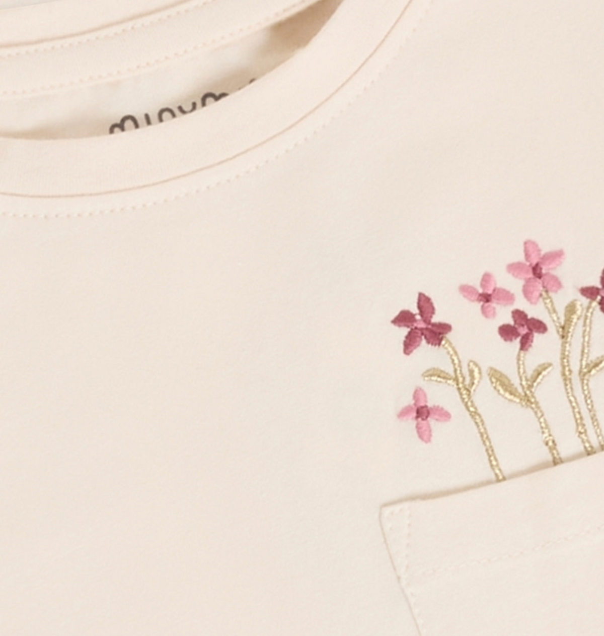 Girls Flowers in Pocket Shirt