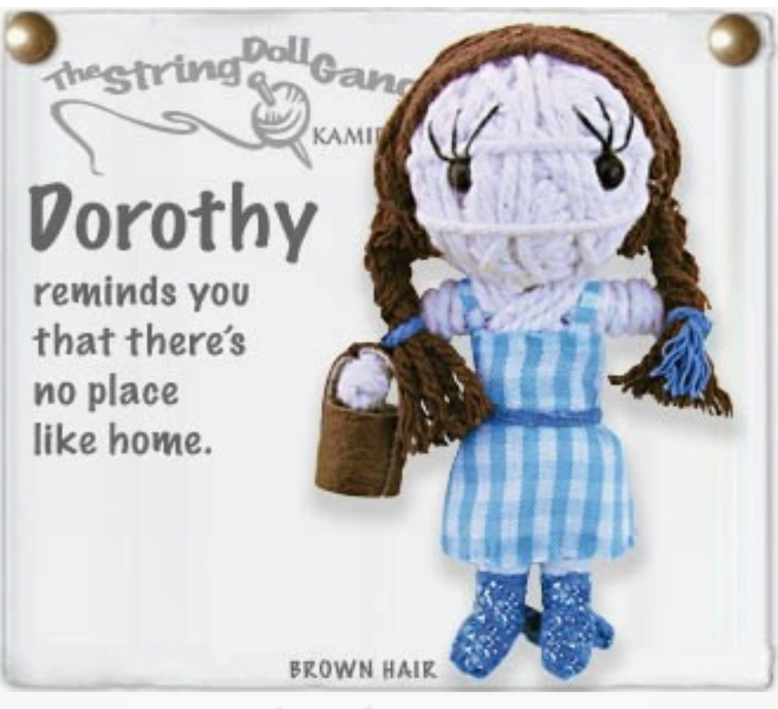 Dorothy String Doll Keychain