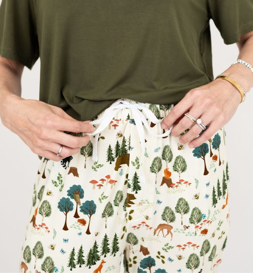 In the Woods Adult Bamboo Pajama Pants